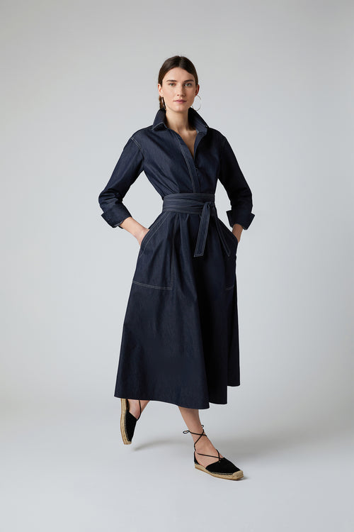 Niuer Women Elegant Belted 1/2 Sleeve Dresses Buttons Collar Streetwear  Shirt Dress Summer Casual Office Dress 