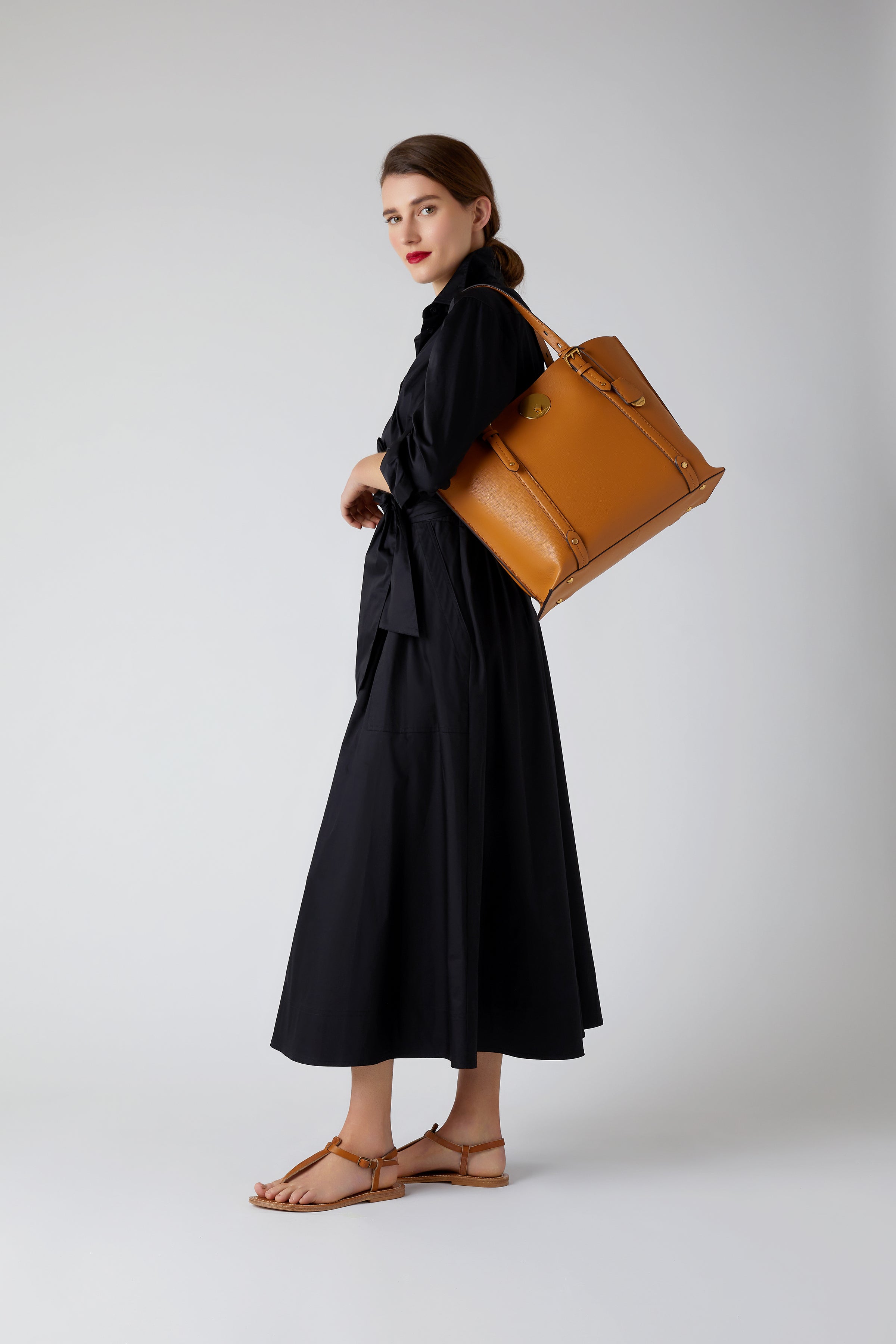 Dior - Jasper Conran London Aubrey Leather Winged sushion Tote Bag