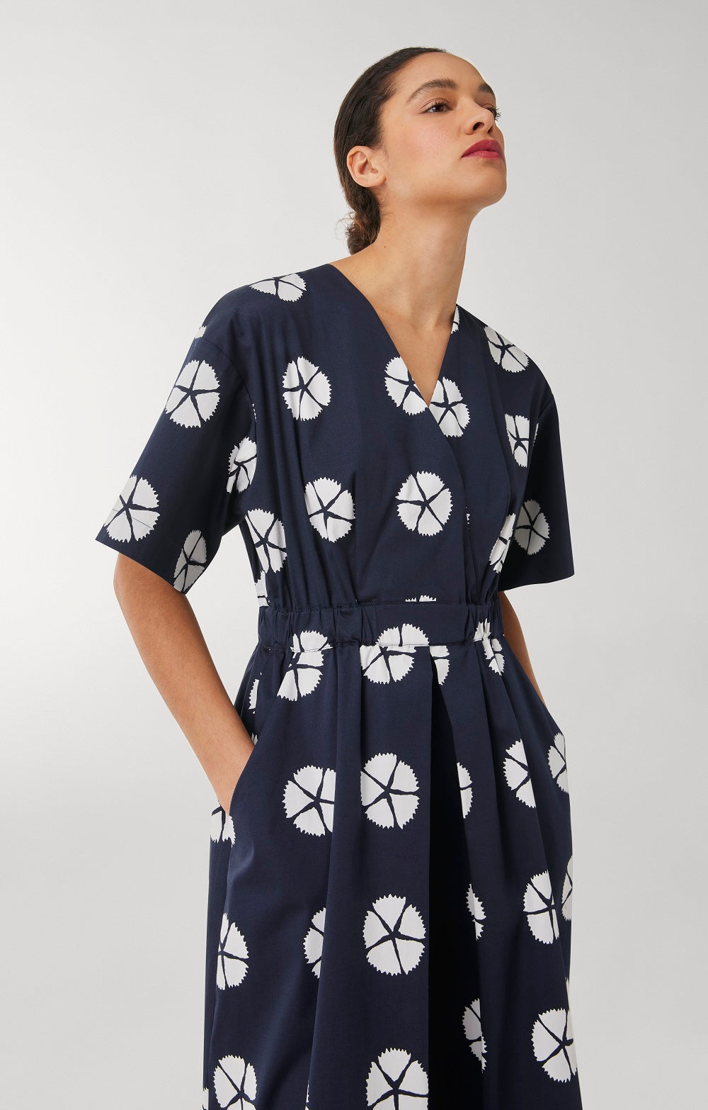 Navy Floral